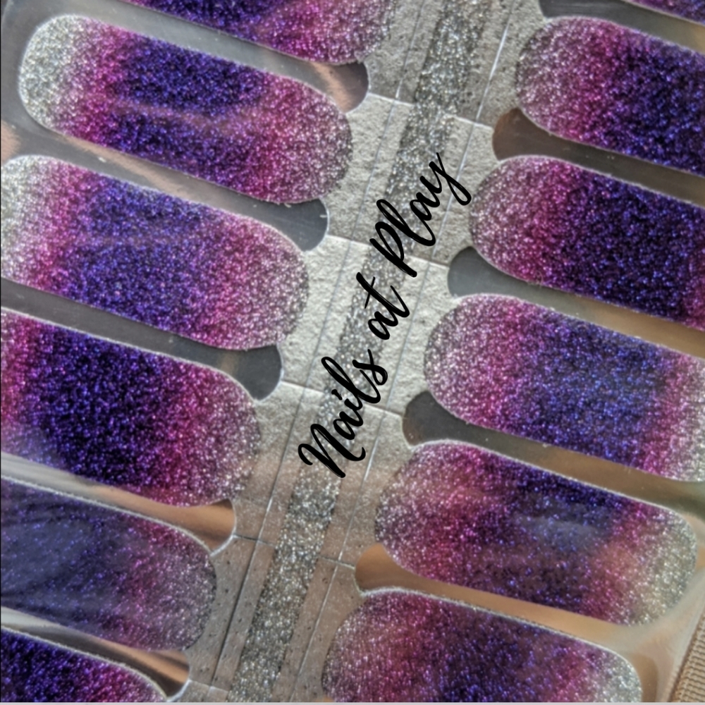 5 for $15 Nail Wrap - Purple Sunset - Picture 2 of 6